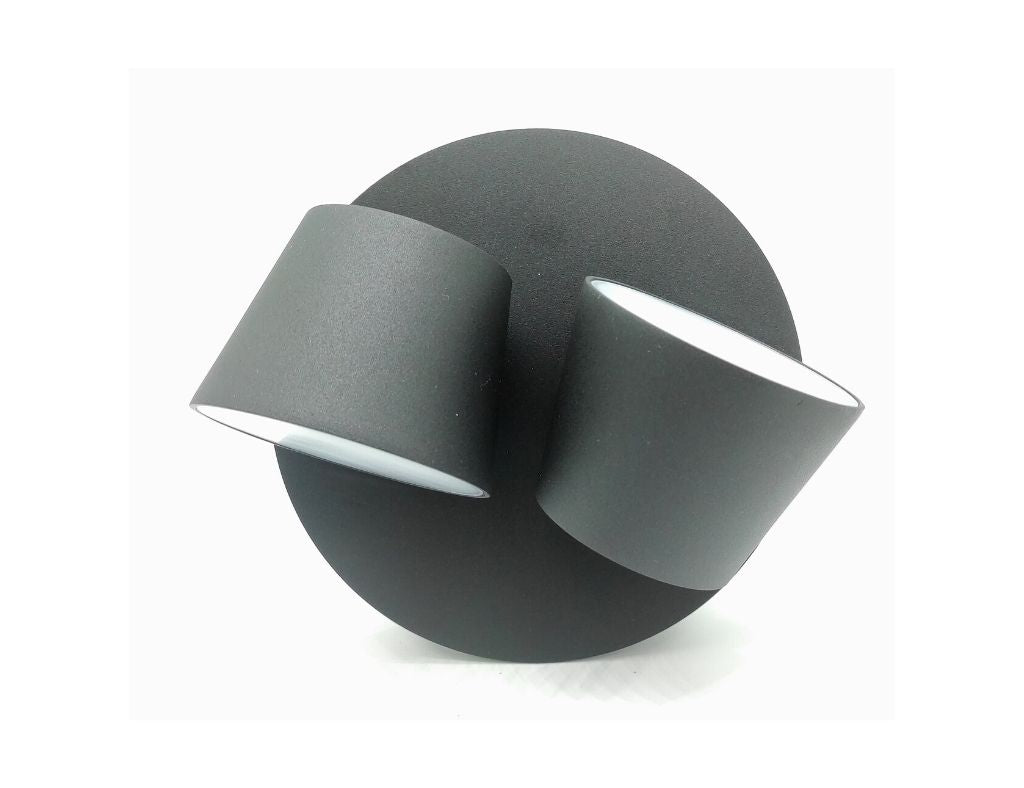 Aplique Led con 2 Focos Direccionables 2x6w 2700k
