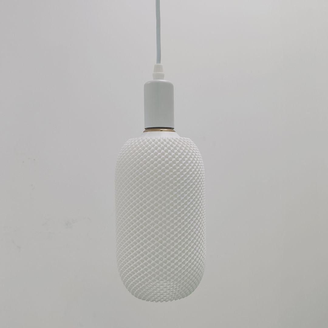 Bombilla LED decorativa cilindro 3D blanco 120x242mm E27 · 4,6W · 3000K