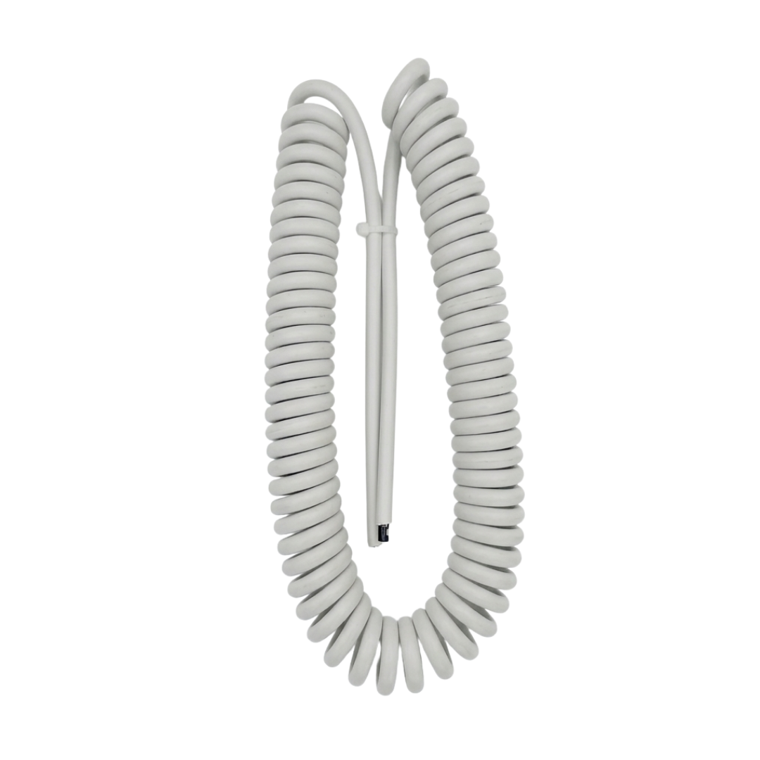 Cable Extensible Espiral 2x0,75mm - Prolongación Manguera Rizada 5m