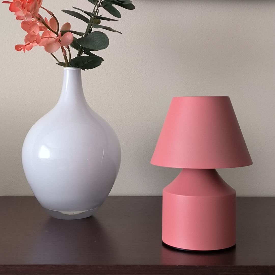 Lámpara Mesa LED Mini con Cambio de Tono, Regulable y Recargable – USB