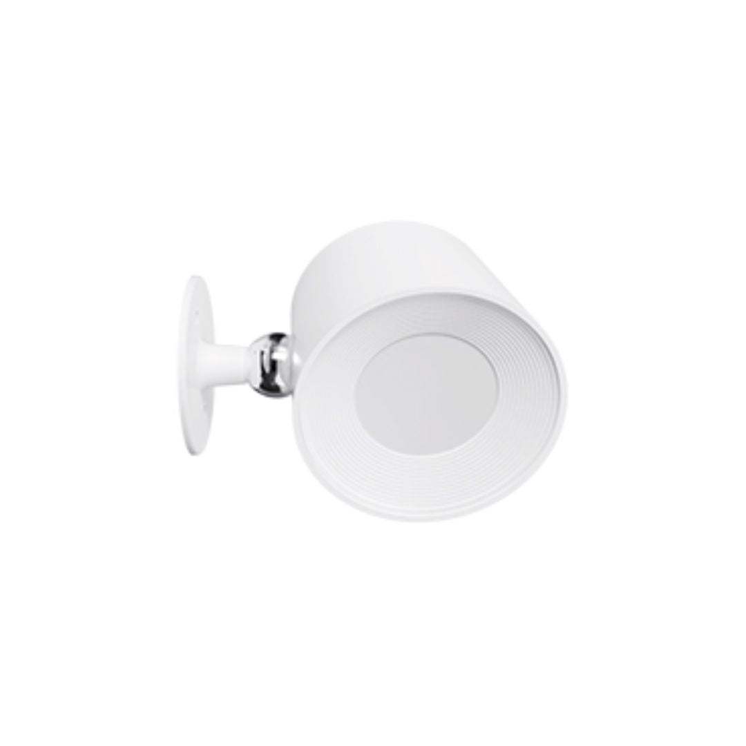 Aplique com interruptor Serantes, lâmpada ajustável de metal