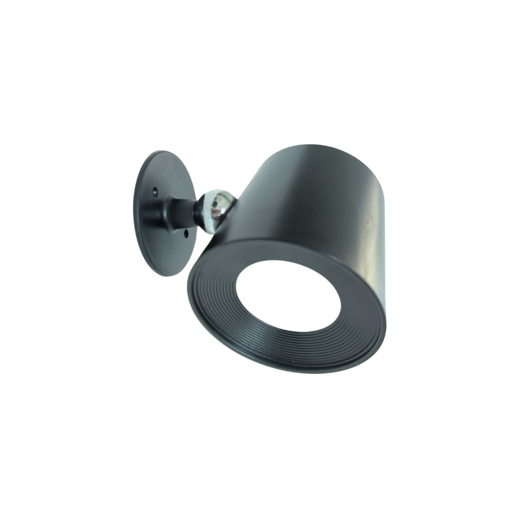 Aplique com interruptor Serantes, lâmpada ajustável de metal