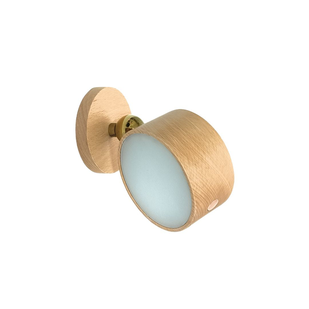 Applique murale avec interrupteur Serantes, lampe en métal réglable
