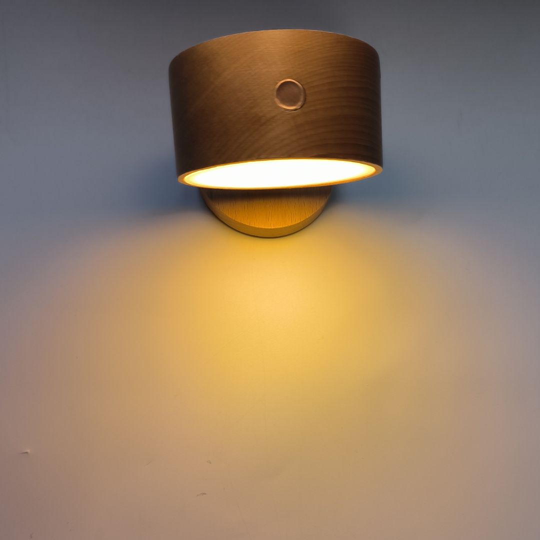 Applique murale avec interrupteur Serantes, lampe en métal réglable