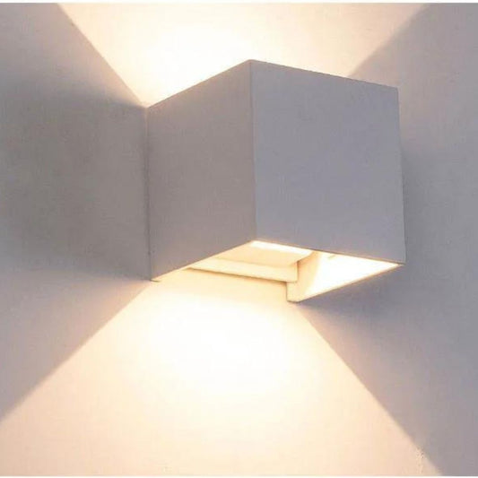 Aplique Led Exterior 6W 3000K IP54 con Ángulo de Apertura Modificable