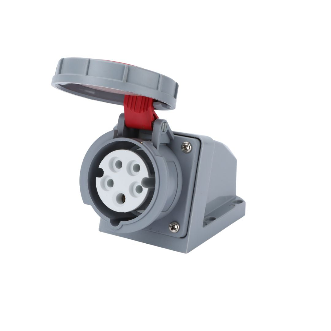 Base fjja industrial IP67 con tapa – 16A / 32A – Varias configuraciones