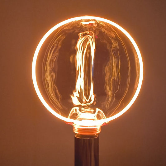 Bombilla Decorativa LED Globo G183 E27 4W 1800K con Halo de Luz