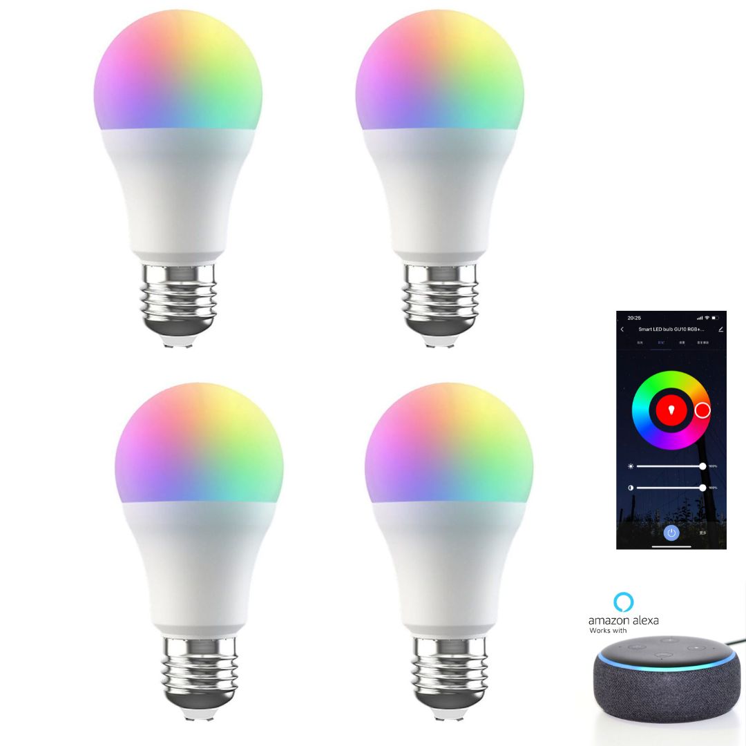 Lâmpada Smart Standard Led Wifi A60 9W RGBW e CTT (2700K-6500K)