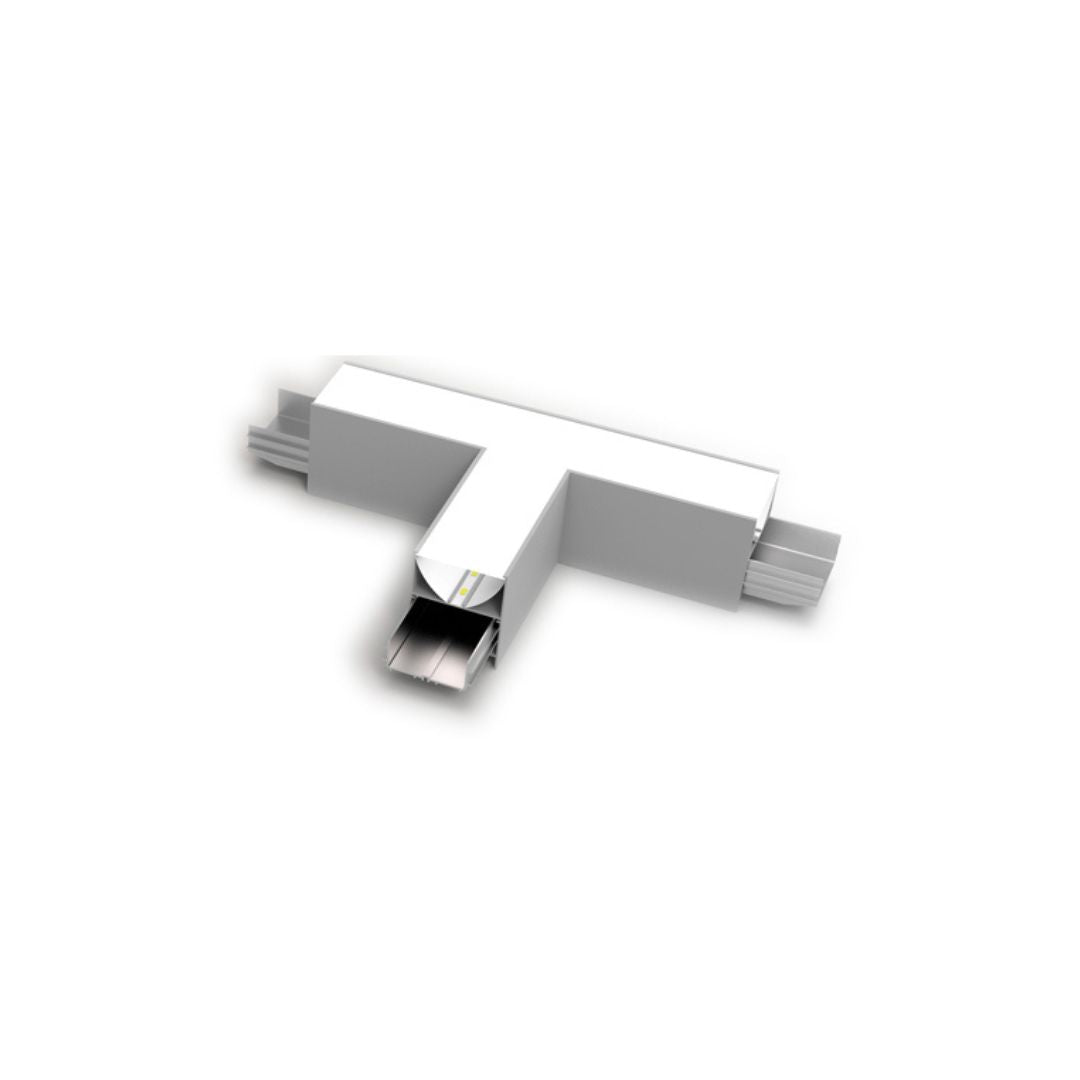 Connexion Lumineuse en Forme de T pour Barre Linéaire Led 4200k