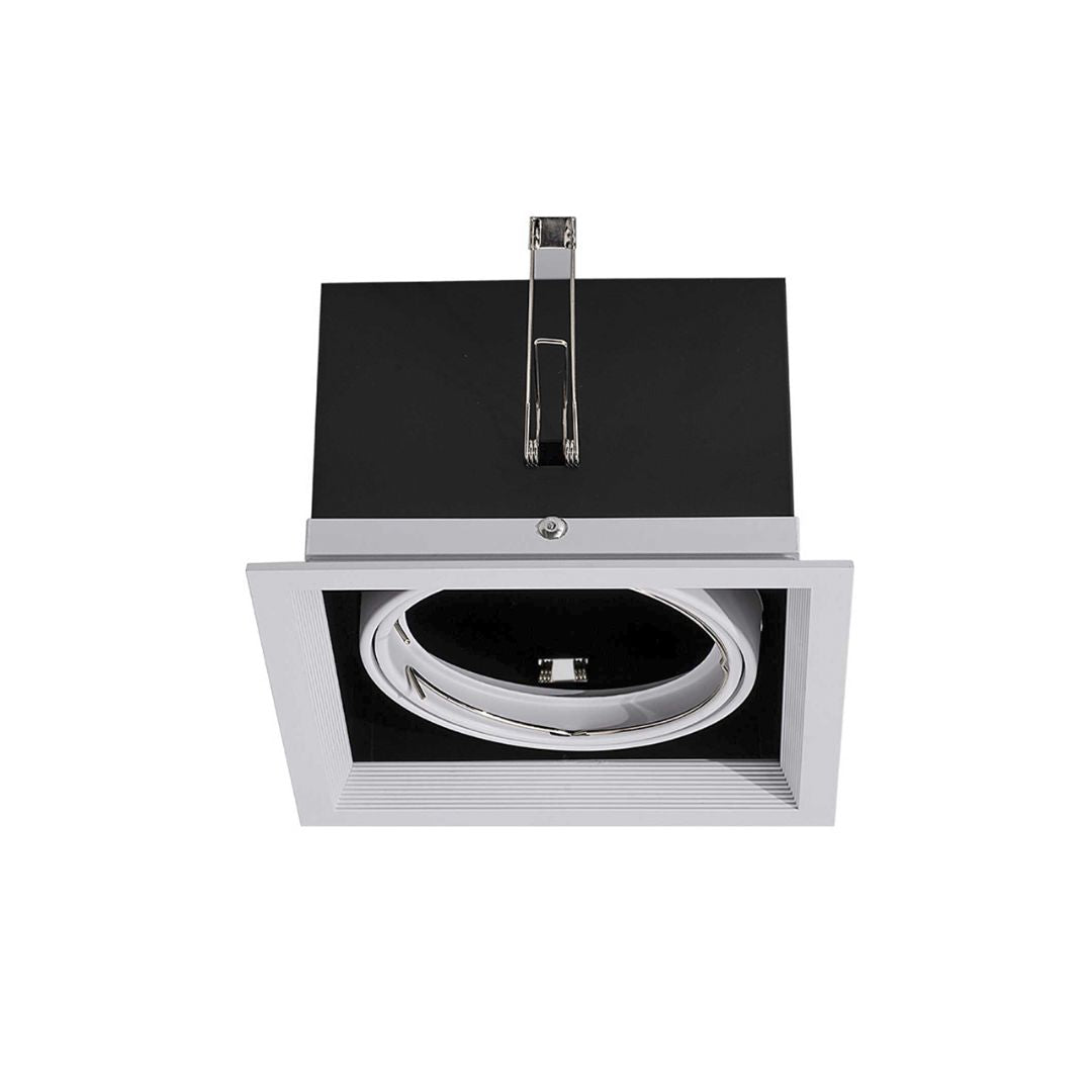 Downlight LED embutido 20W 3000K Iluminação ajustável, eficiente e moderna