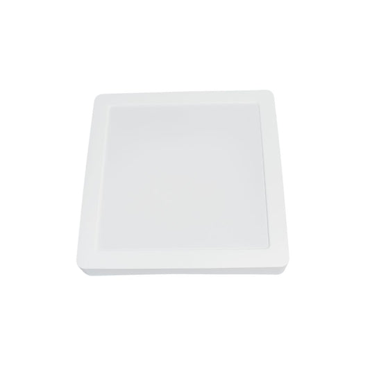 Downlight LED de Superficie 12W Cuadrado PVC Blanco | 3000K-4000K-6500K