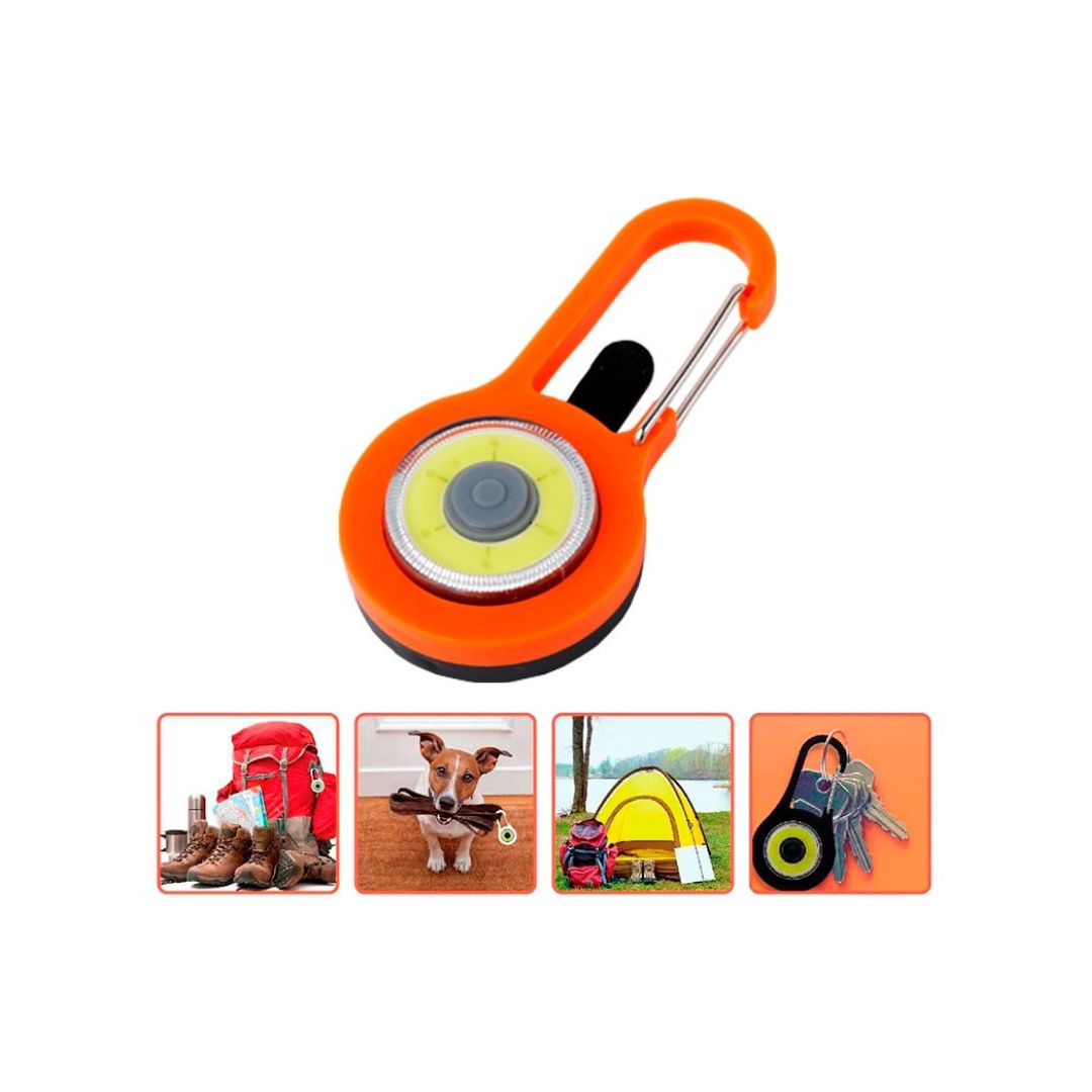 Lampe de poche LED avant et latérale