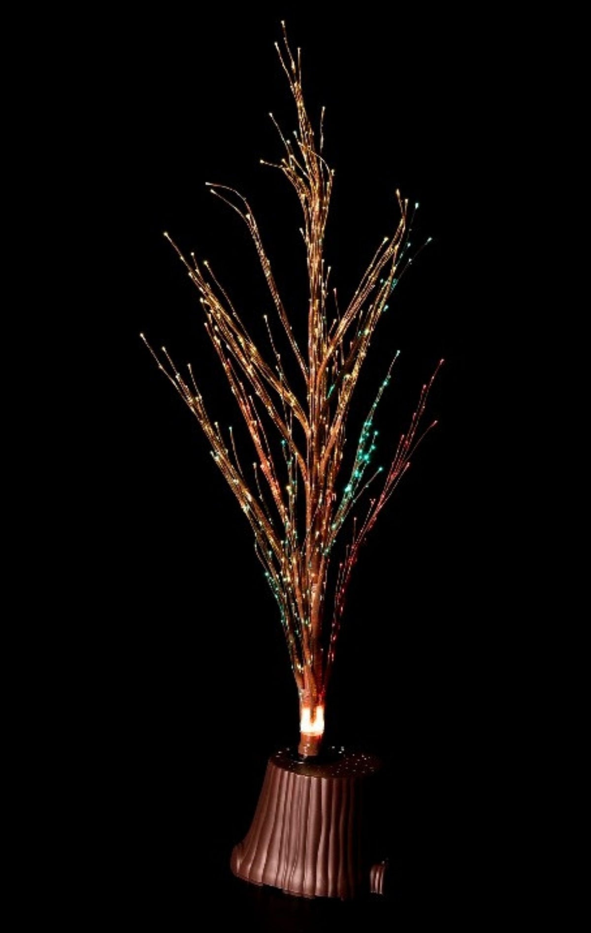 Árvore de Natal com Fibra Óptica Multicolor 150 cm