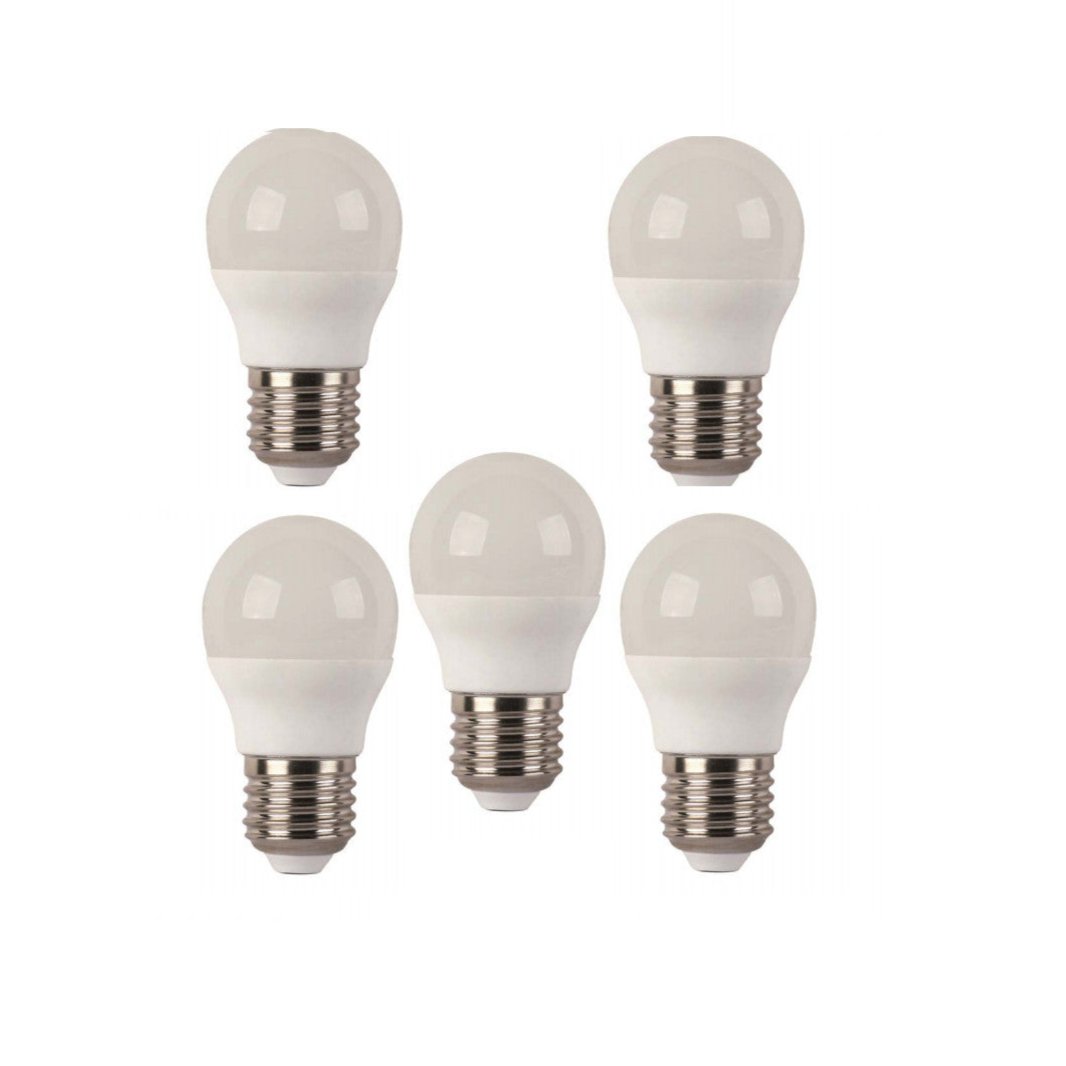 Pack 5 Bombillas Esféricas Led Eco E27.