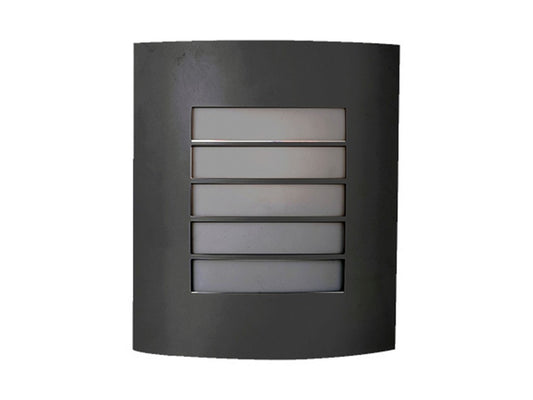 Aplique E27 de Pared Exterior Max. 60w IP54 Gris Oscuro