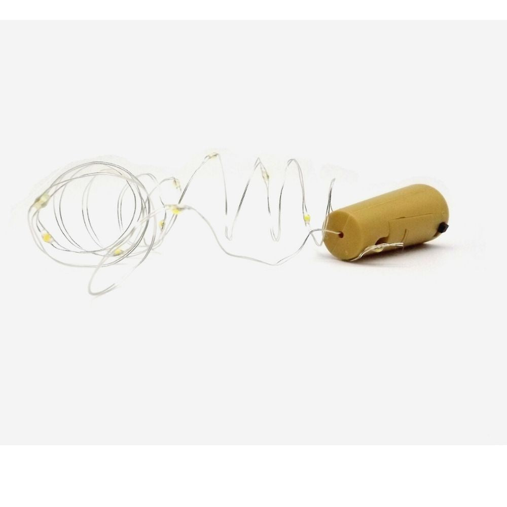 Hilo Luminoso 10 Leds para Botella con Tapón Plástico
