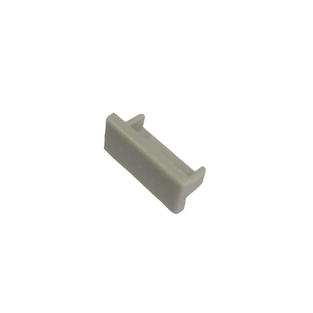 Tapa Final Cuadrada para Perfil de Aluminio Superficie