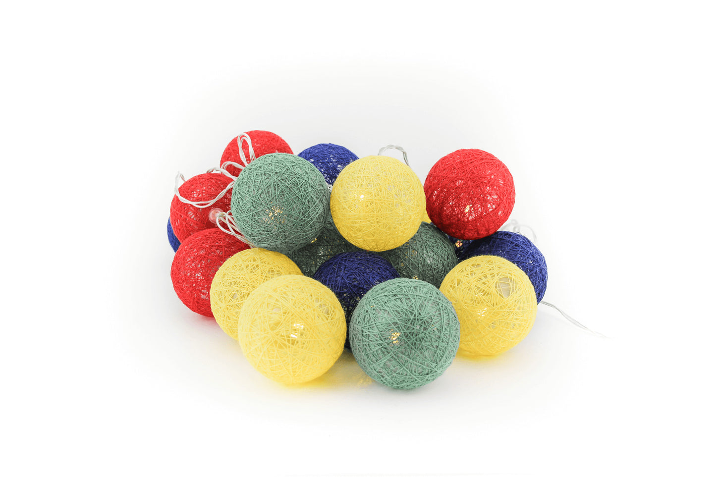 Guirnalda Led Bolas Algodón.