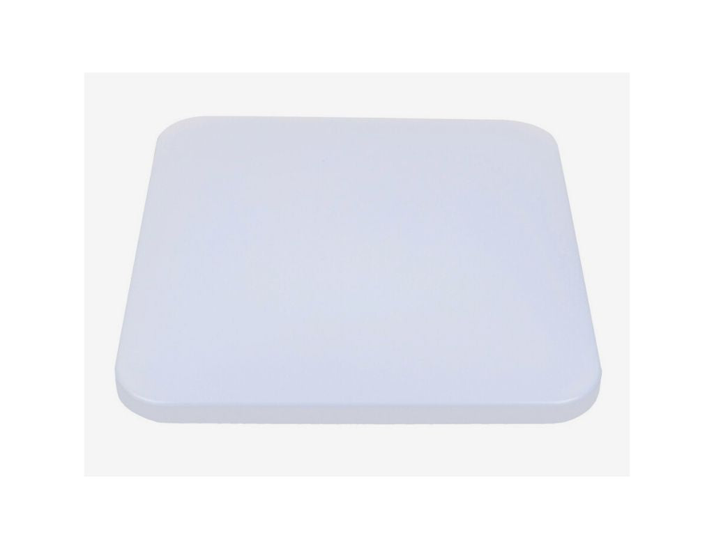 Plafon LED quadrado 50w mudando o tom da luz com o interruptor