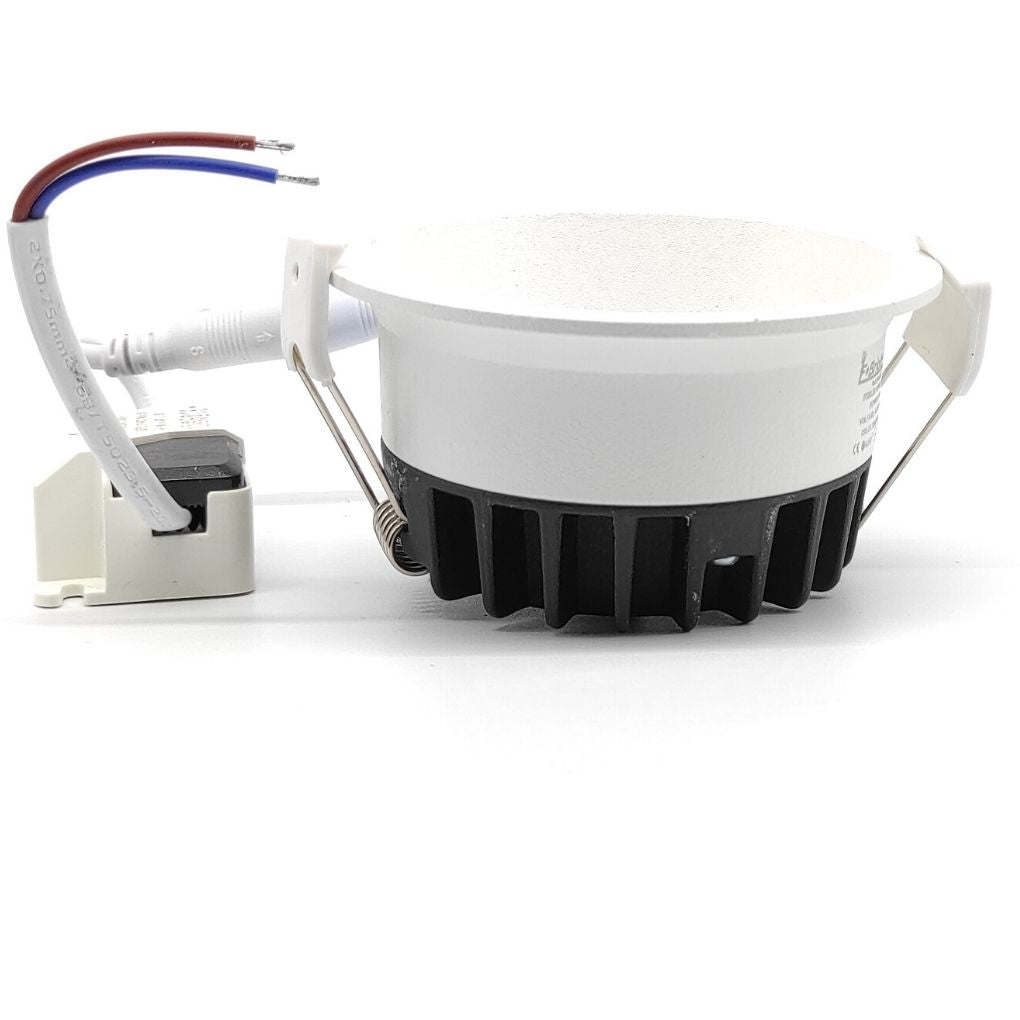 Downlight Led Empotrable Redondo Blanco 10w 3000k Corte 112 mm