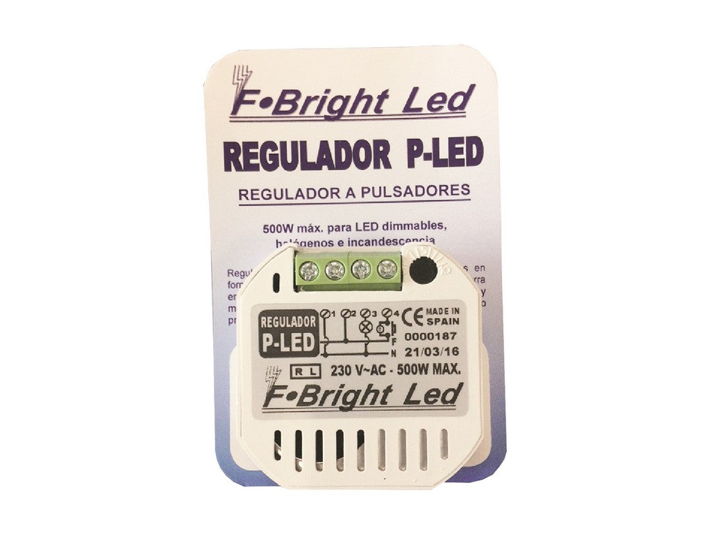 Gradateur LED pour bouton-poussoir maximum 300W