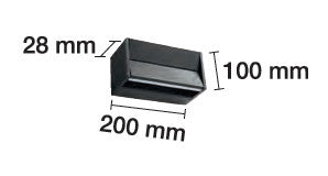Aplique Led Exterior 10W.