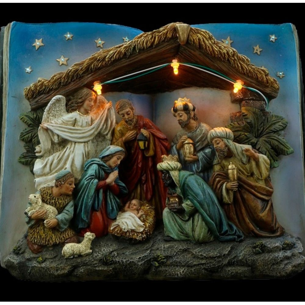 Figura conduzida da natividade de Natal