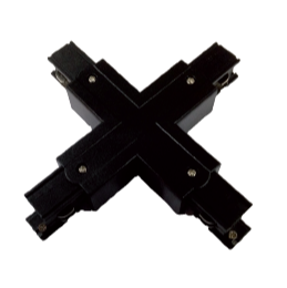 Conector Cruz Carril 4 Vías Trifásico