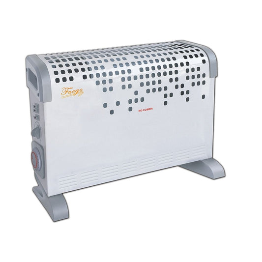 Convector Eléctrico Aire Frío o Caliente, 650W-1150W-1800W, Termostato y Programador