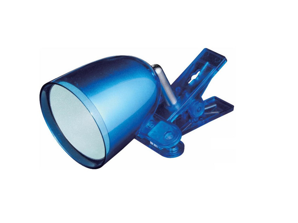 Flexo Led con Pinza de Sujeción Mini 3w 6400K Azul