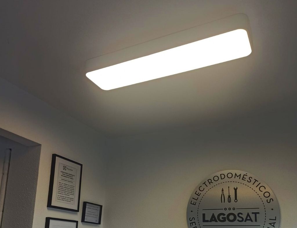 Plafón Techo Led Rectangular 3000K, 40w- 60w-85w-122w