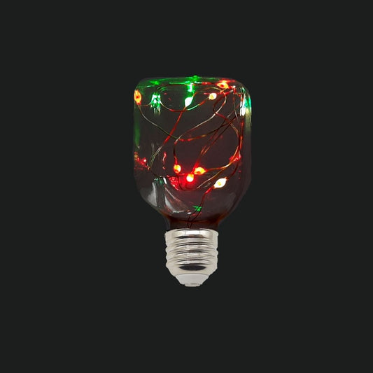 Bombilla Led SQ E27 Especial Guirnalda con Hilo Luminoso RGB