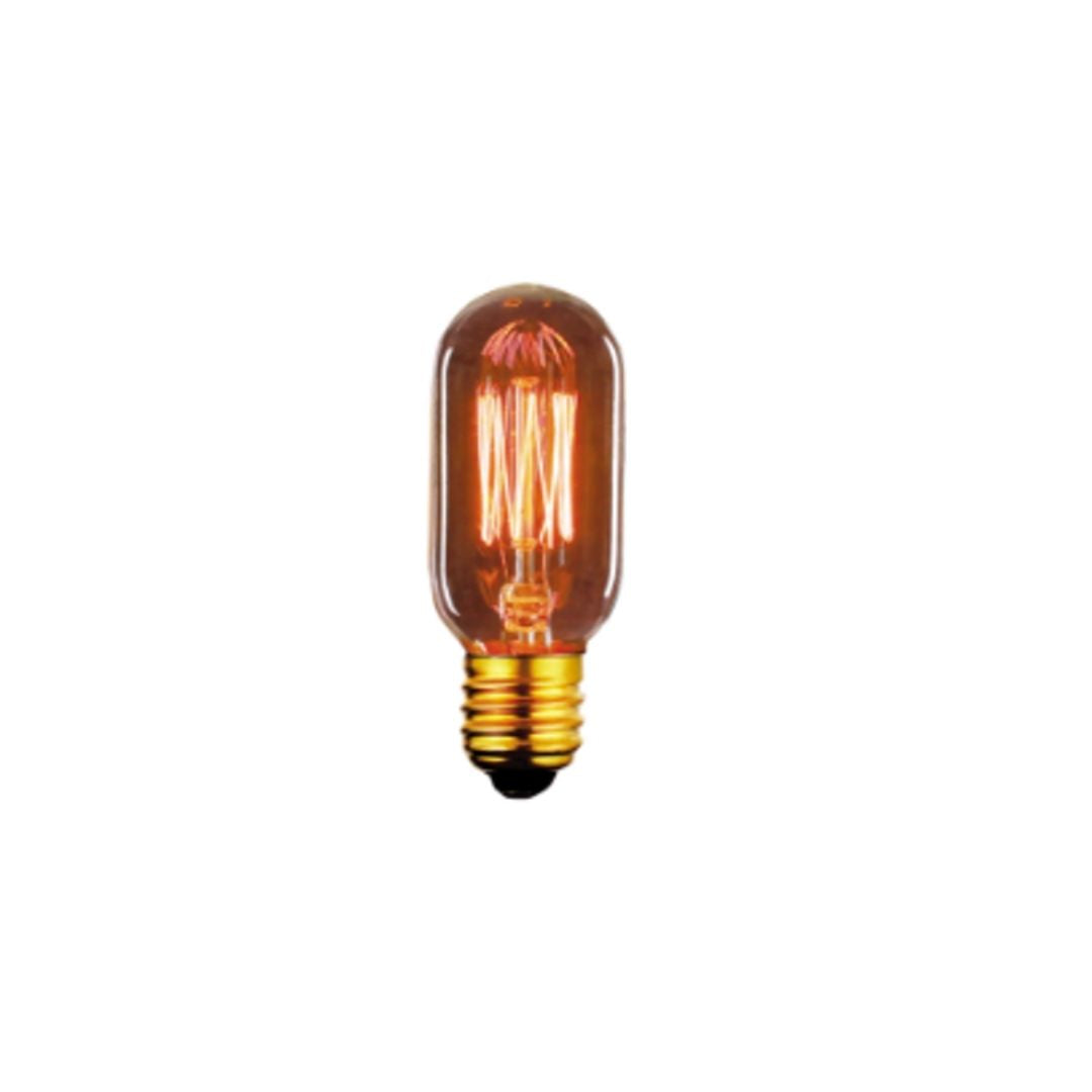 Lâmpada tubular vintage regulável E27 40w 2700k