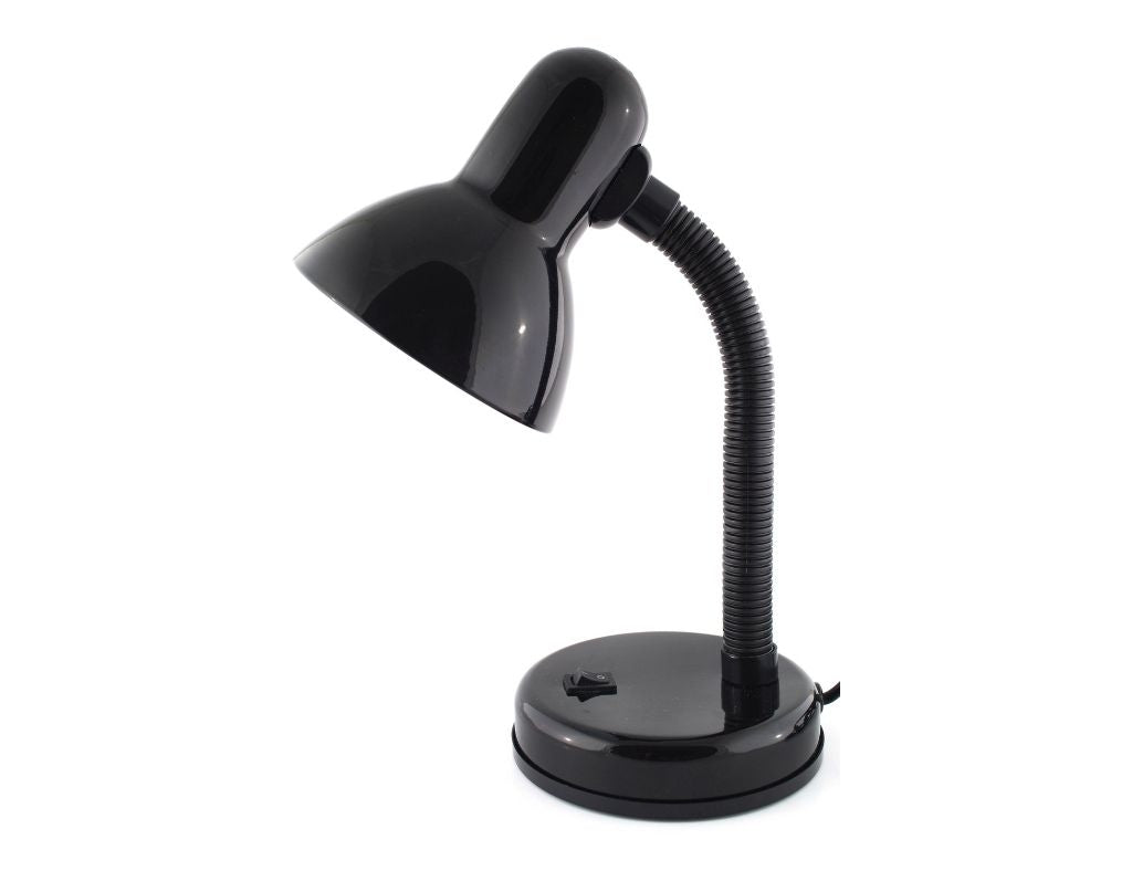 Flexo de Escritorio Negro E27 25w