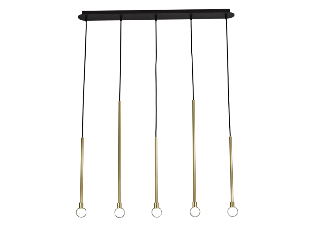 Lámpara Colgante LED Ailana con 5 Focos G9 15W 3000K