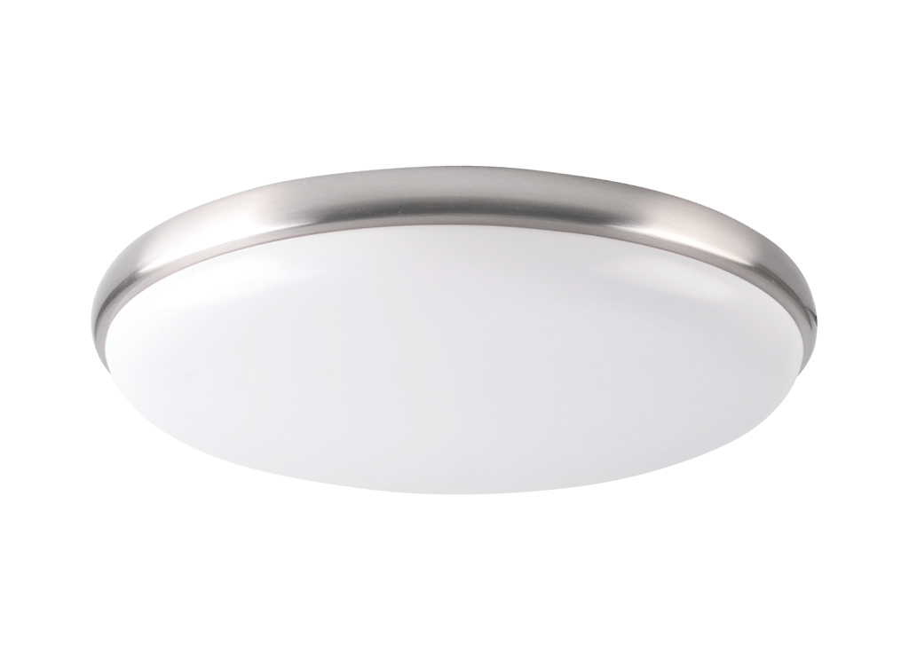 Plafonnier LED 12W/24W 4500K Cercle Chromé - Éclairage Moderne et Efficace