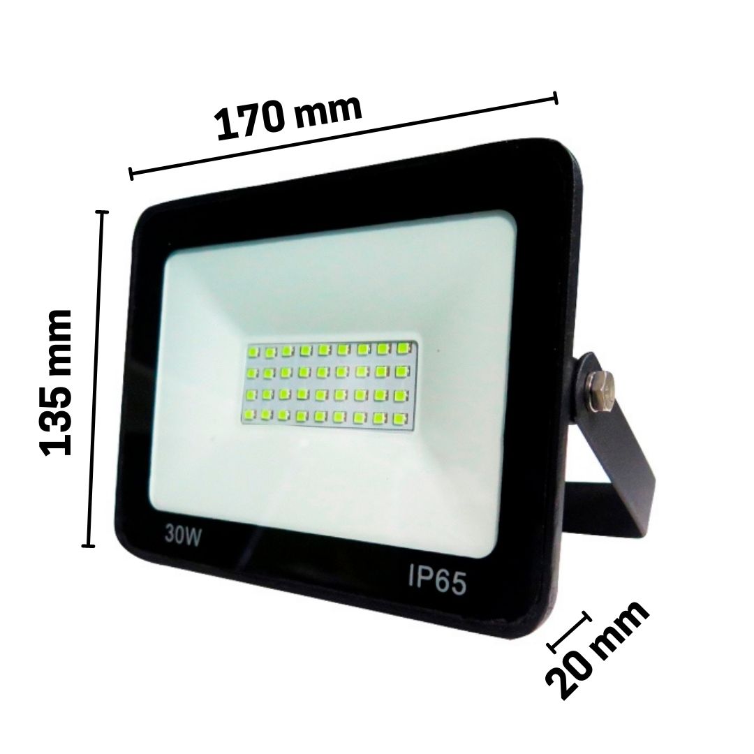 Proyector LED Extraplano 30W 3000K / 6500K IP65