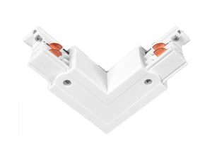 Conector L Derecha Carril 4 Vías Trifásico