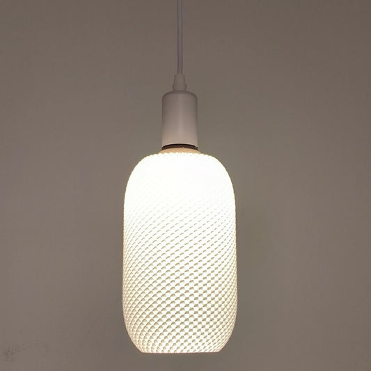 Bombilla LED decorativa cilindro 3D blanco 120x242mm  E27 · 4,6W · 3000K