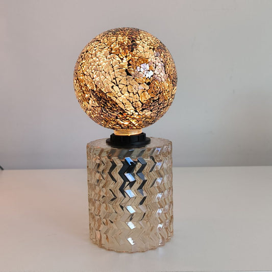 Bombilla LED Decorativa Globo G130 Tiffany Dorada  E27 4W 1800K 1