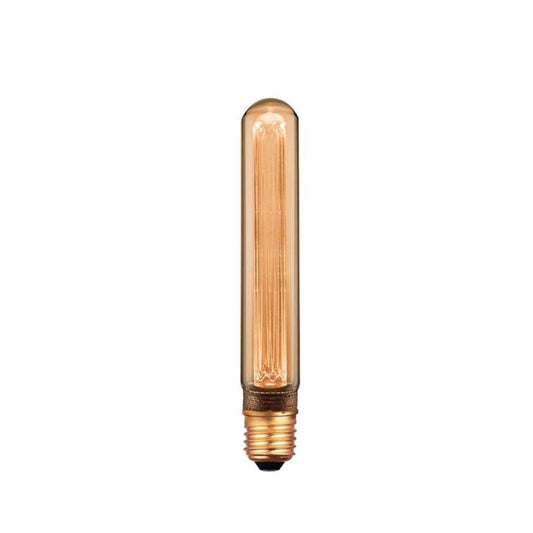 Bombilla Tubular LED  Vintage T30 E27 2W 1800K Cristal Dorado 1