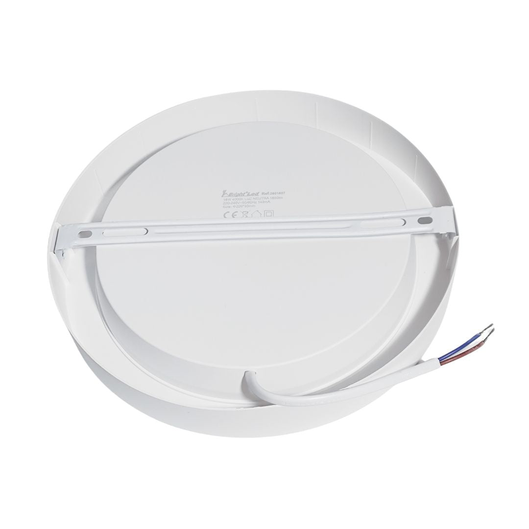 Downlight LED de Superficie 12W Redondo PVC Blanco | 3000K-4000K-6500K