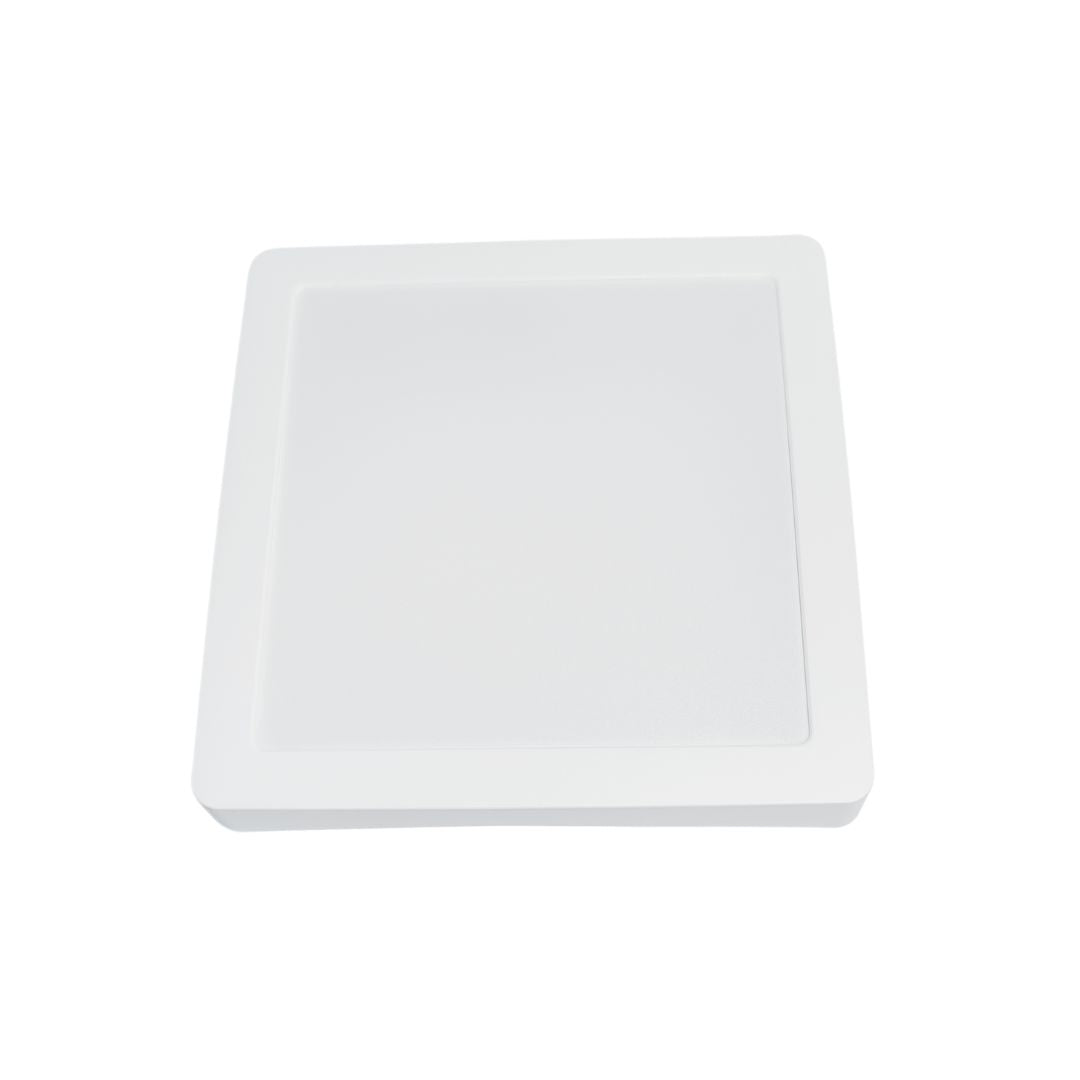 Downlight LED de Superficie 18W Cuadrado PVC Blanco | 3000K-4000K-6500K