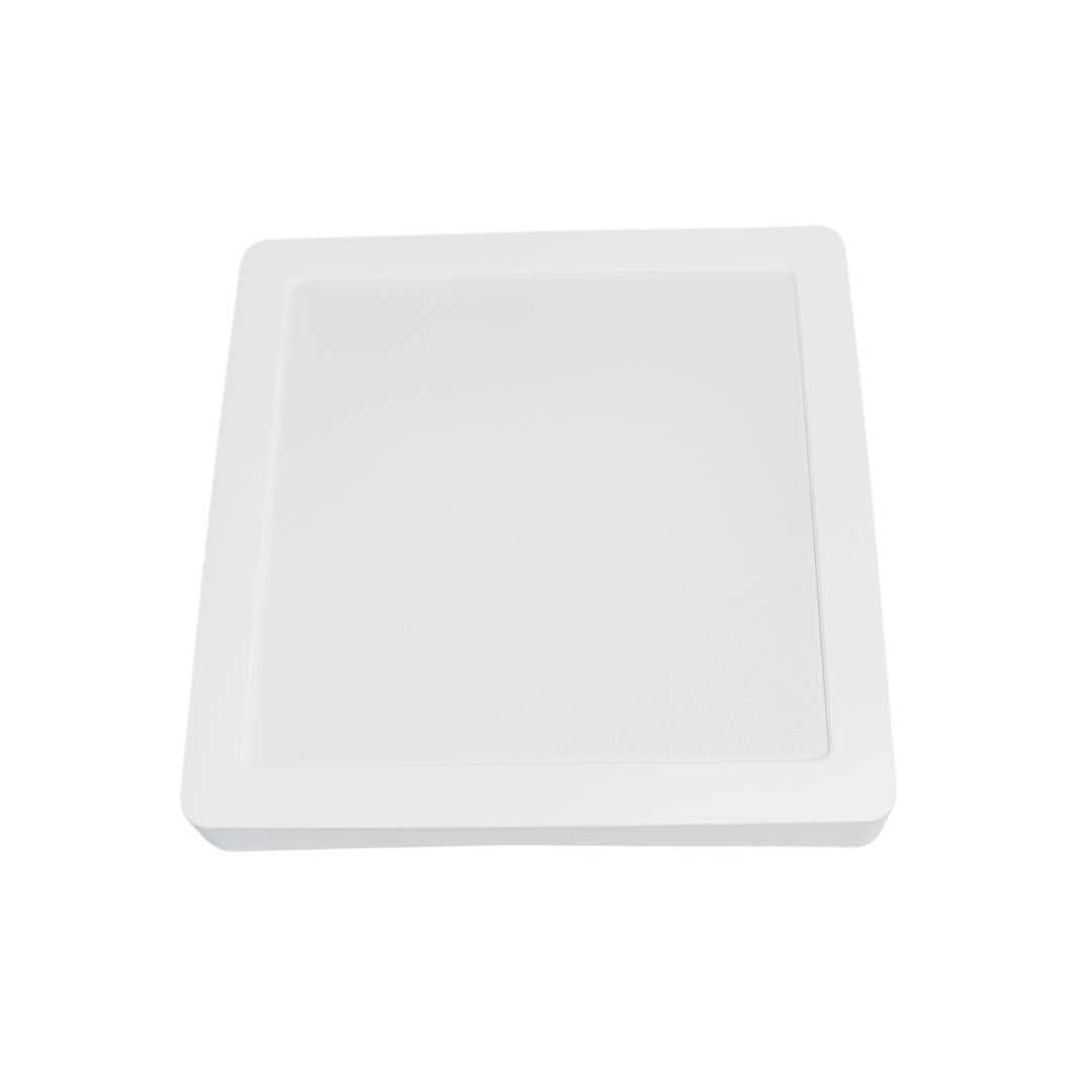 Downlight LED de Superficie 24W Cuadrado PVC Blanco | 3000K-4000K-6500K