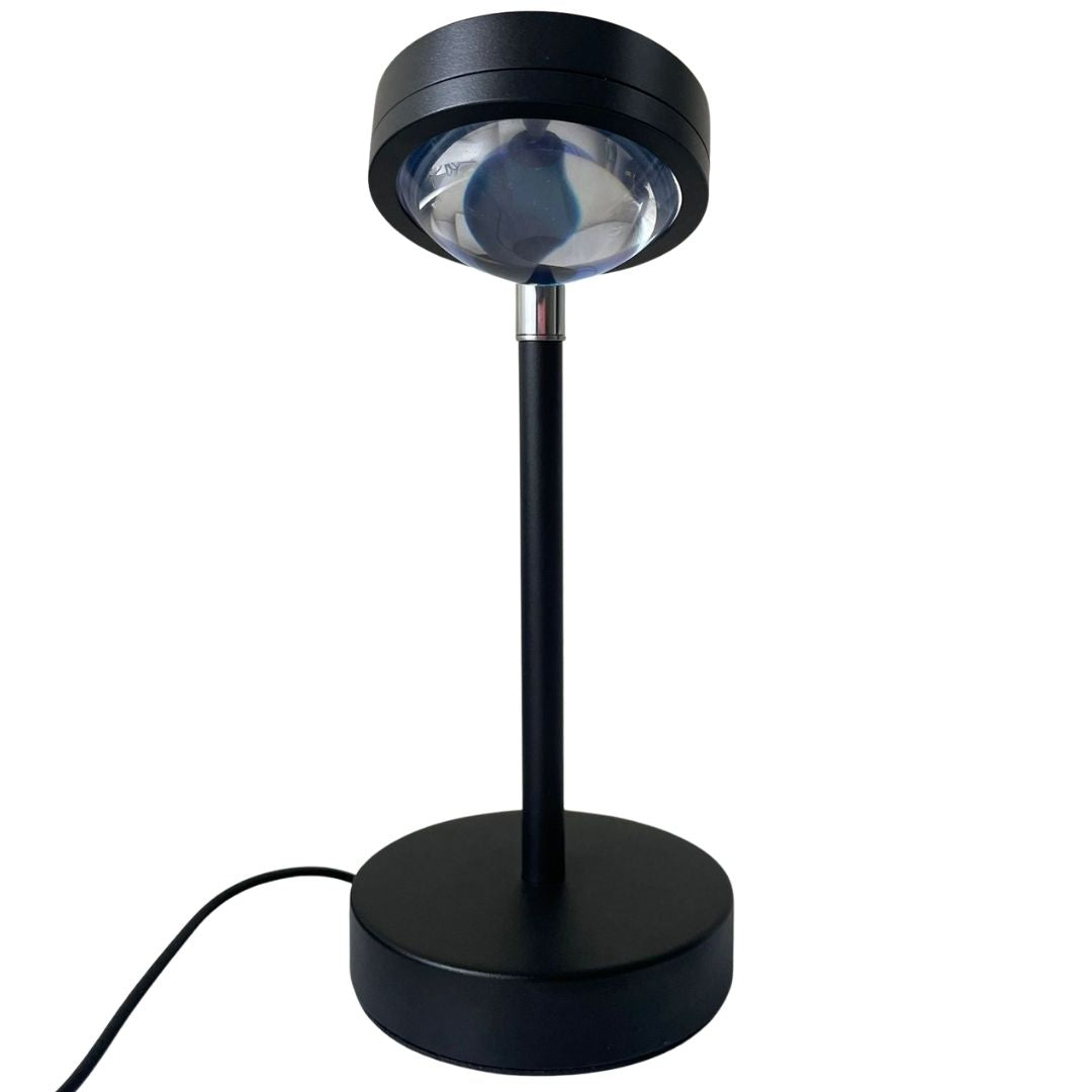Lámpara de Mesa LED Sunset con Iluminación Cálida Ambiental y Cabezal Ajustable