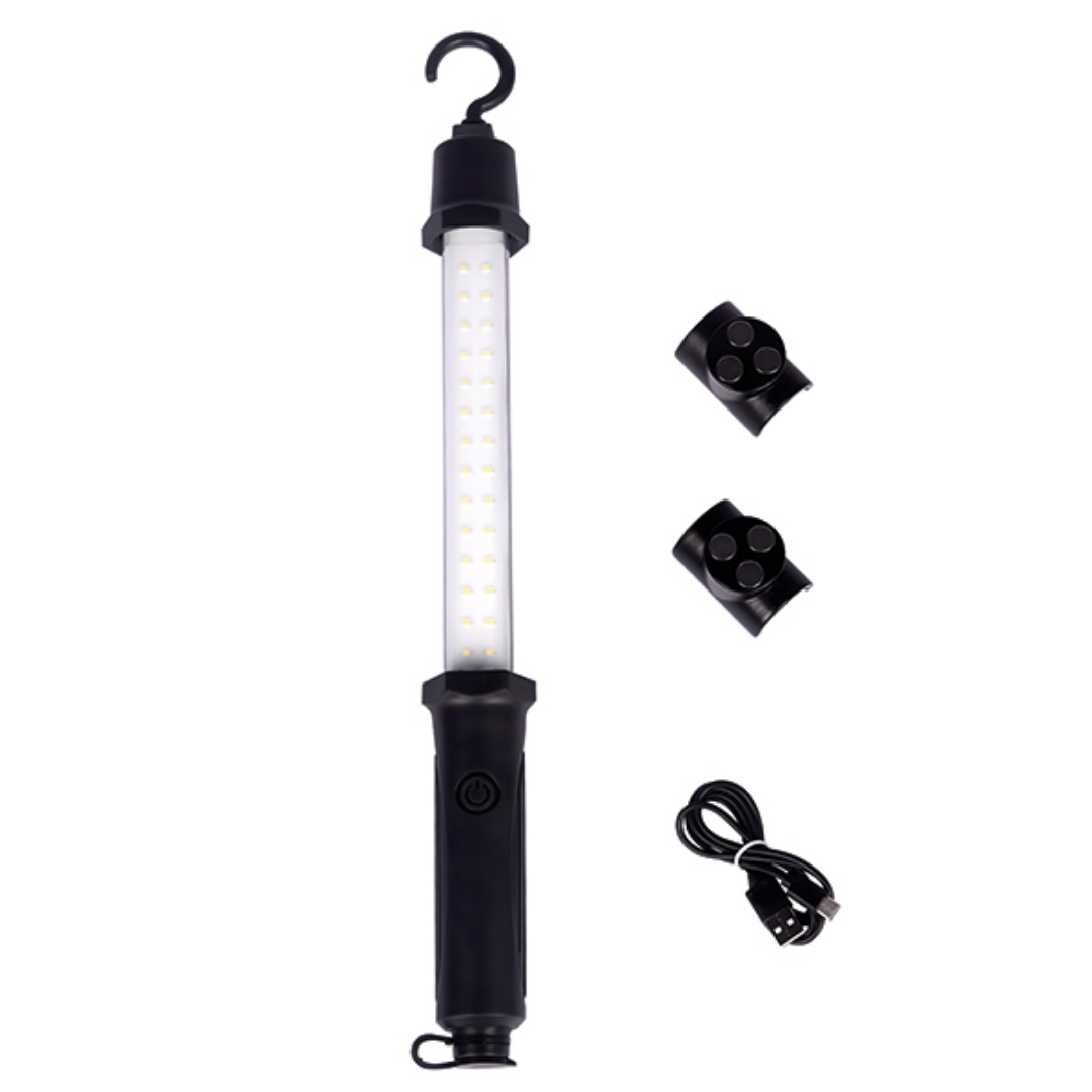 Lámpara LED Portátil Recargable 5W 400Lm 6500K IP54-Linterna para exterior