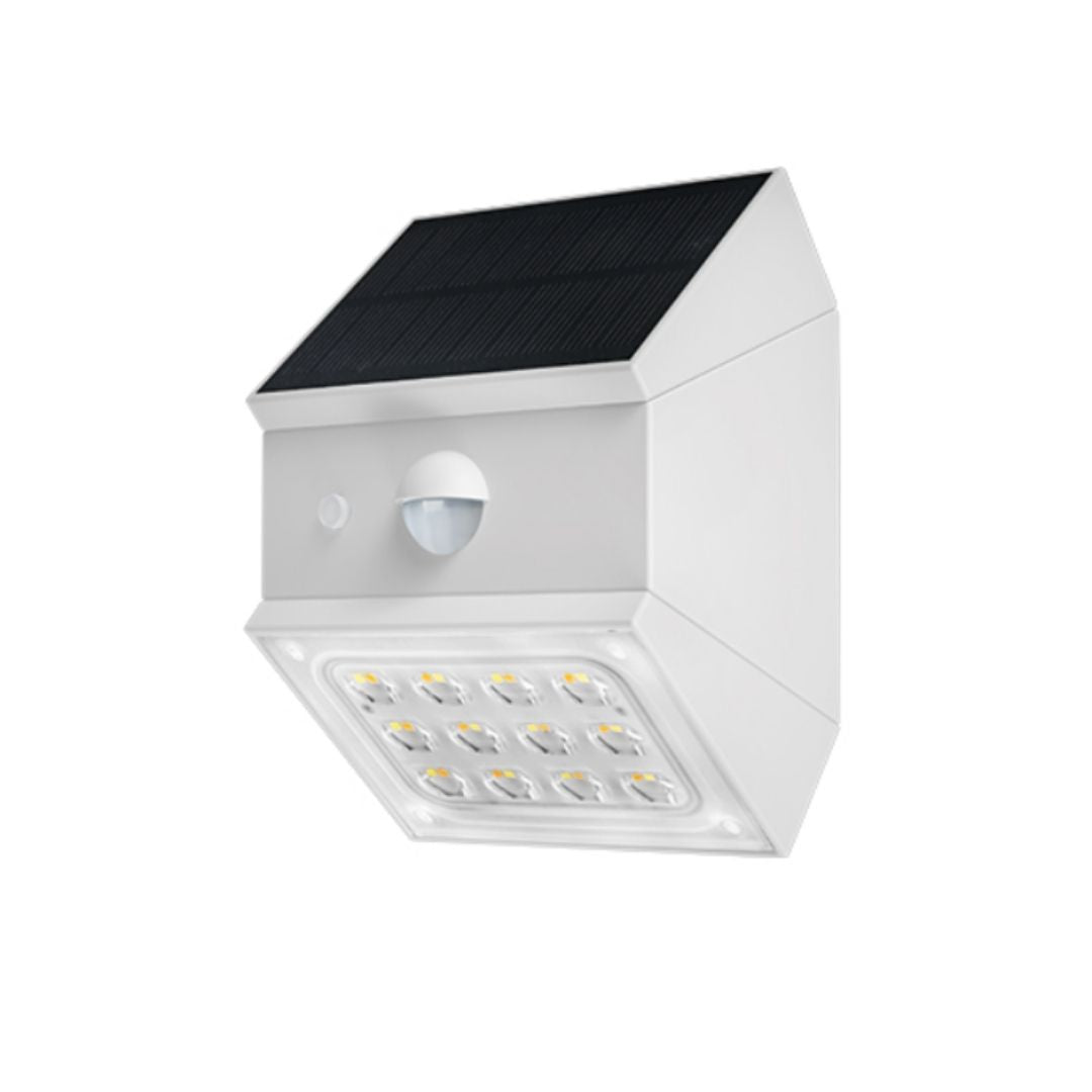 Aplique Solar LED Exterior con Sensor de Movimiento