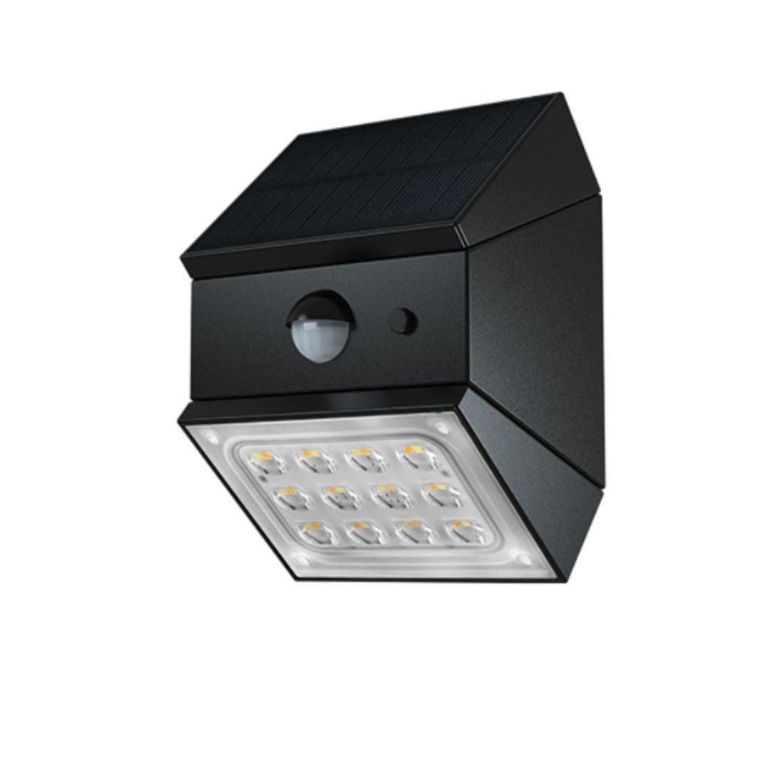 Aplique Solar LED Exterior con Sensor de Movimiento