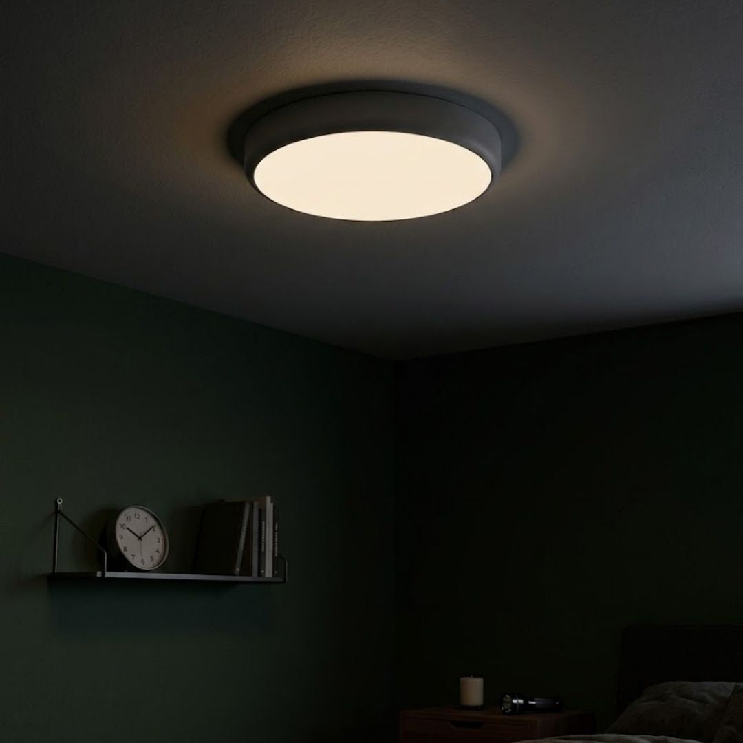 Plafón Superficie LED Emergencia con Sensor de Movimiento CCT e Intensidad Regulables