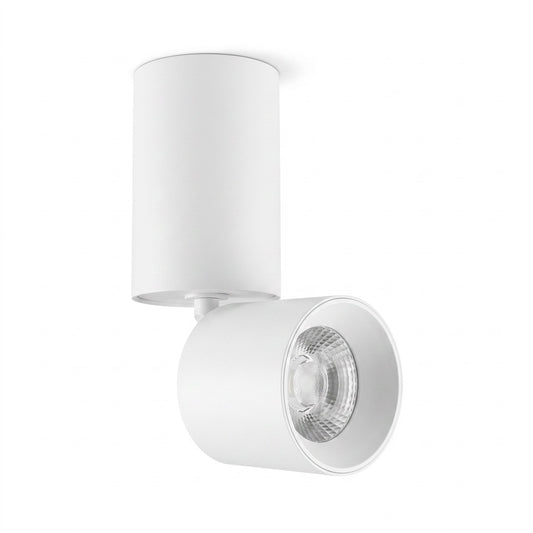 Foco Led Superficie Direccionable 10w 3000k Blanco